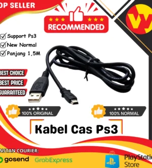 Kabel Cas Stik PS3 / KABEL USB STIK PS3