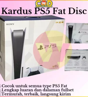 DUS PLAYSTATION 5 FAT DISC LUAR DAN DALAM FULLSET DUS PS5 FAT DISK