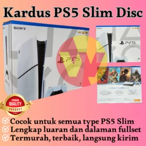 DUS PLAYSTATION 5 SLIM DISC LUAR DAN DALAM FULLSET DUS PS5 SLIM DISK