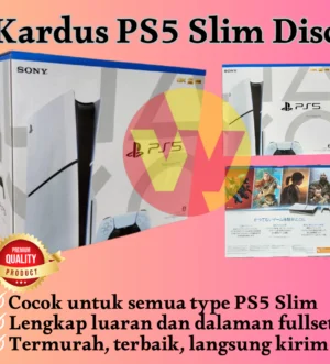 DUS PLAYSTATION 5 SLIM DISC LUAR DAN DALAM FULLSET DUS PS5 SLIM DISK